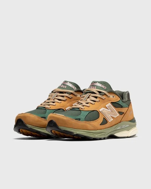 New Balance 990v3 Tan Green - Made in USA | M990WG3 | Grailify